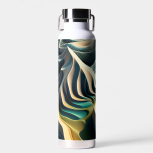 Topographic Currents Water Bottle