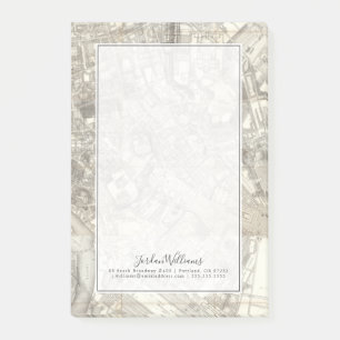 Topographic Map of Ancient Rome, Italy Post-it Notes