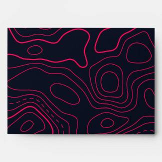 Topographic Map Pattern Envelope