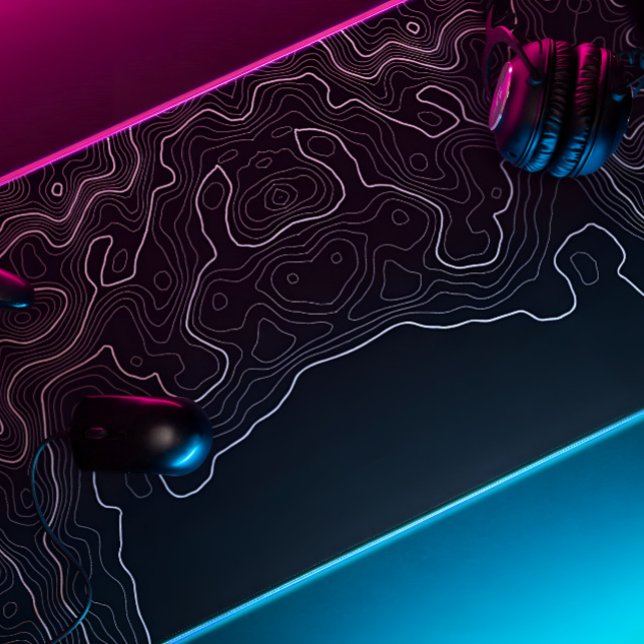 topographic mouse pad xxl black (Creator Uploaded)