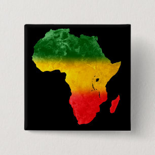 Topographic Tricolor Africa pin