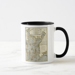 Topographical Chart of the Bay of Narraganset Mug