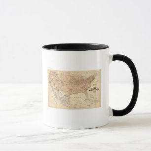 Topographical Map of the United States Mug