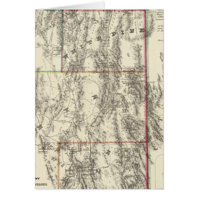 Topography of Southern Nevada (Front)