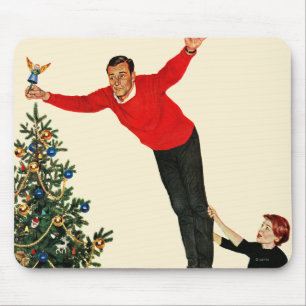 Topping the Tree Mouse Pad
