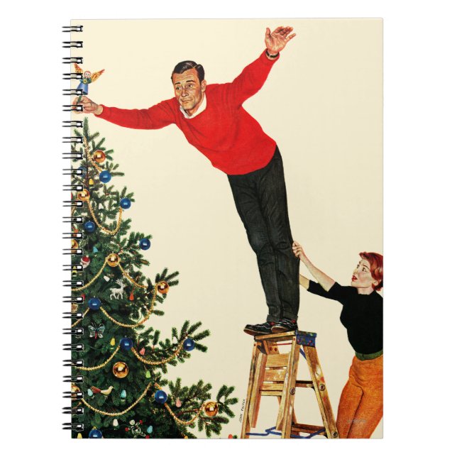 Topping the Tree Notebook (Front)