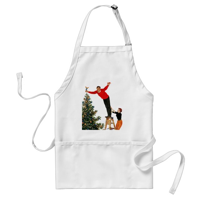 Topping the Tree Standard Apron (Front)