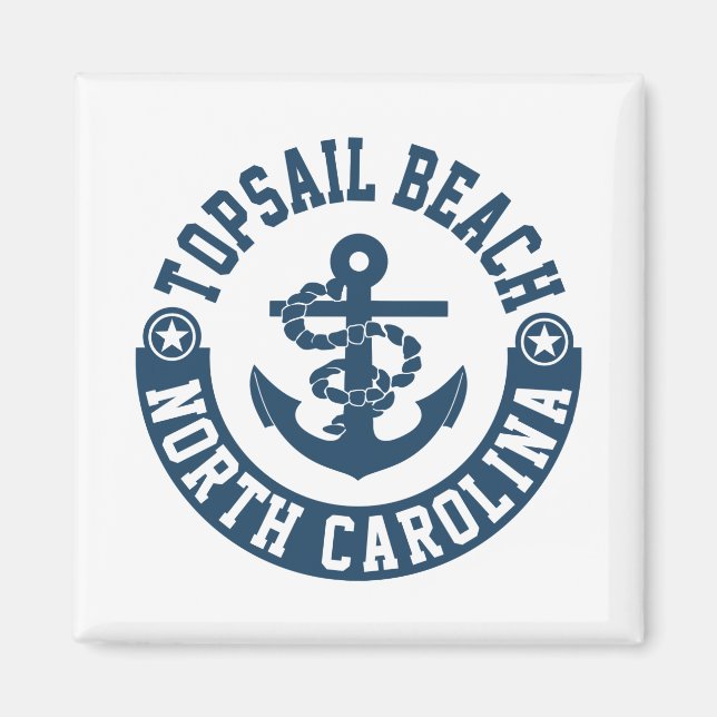 Topsail Beach Magnet (Front)