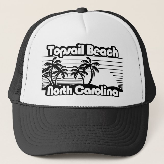 Topsail Beach North Carolina  Trucker Hat (Front)
