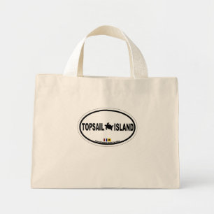 Topsail Island. Mini Tote Bag