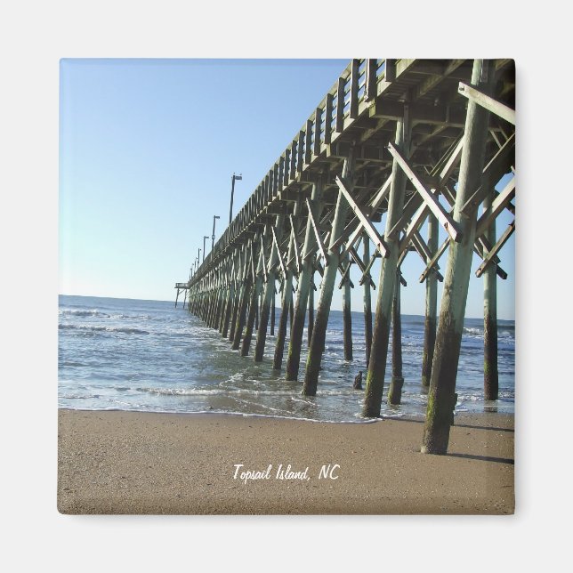 Topsail Island NC Magnet (Front)