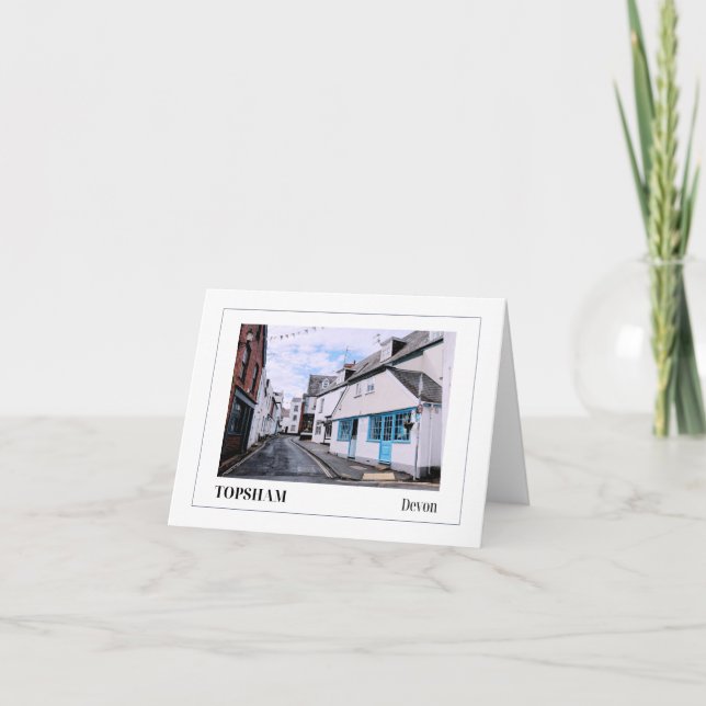 Topsham, Devon, England Card (Front)