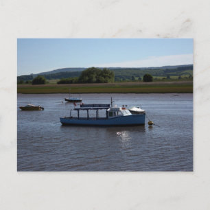 Topsham Turf ferry, Topsham, Devon, UK Postcard