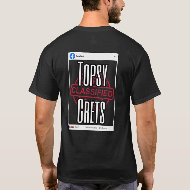 Topsy Crets T-Shirt (Back)