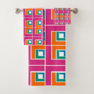 Topsy Turvy  Bath Towel Set
