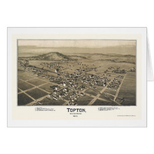 Topton, PA Panoramic Map - 1893