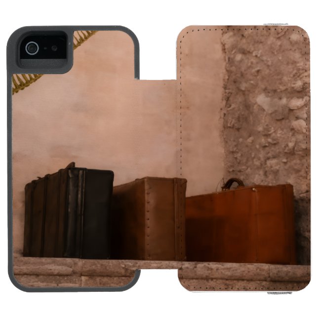 toque relajante a tu hogar incipio iPhone wallet case (Folio Open)
