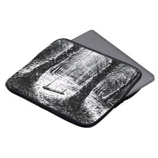 toque relajante a tu hogar laptop sleeve