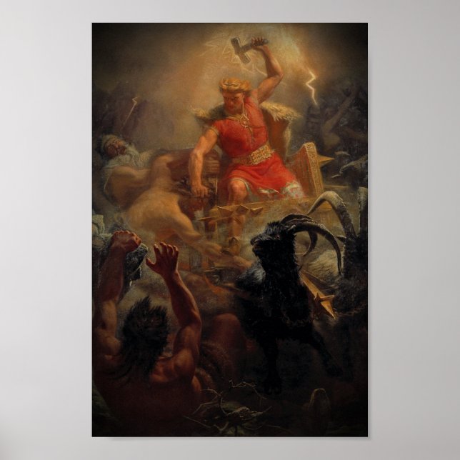 Tor Battling the Giants Poster (Front)