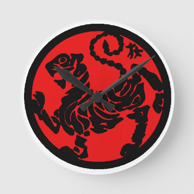 Tora no Maki Round Clock (Front)