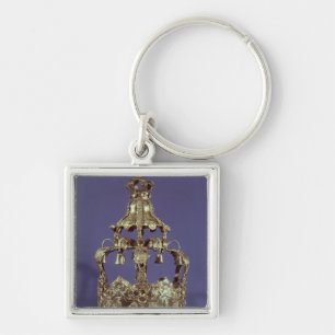 Torah Crown Key Ring