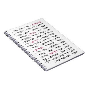 Torah Parshiot Parshas Weekly Readings in Hebrew Notebook
