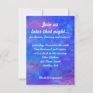 Torah & Tulips Bat Mitzvah Invitation