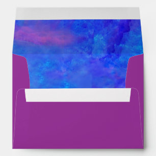 Torah & Tulips Bat Mitzvah Invitation Envelope