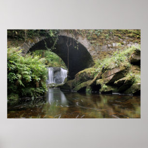 Torc Waterfall Bridge Poster