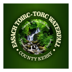 Torc Waterfall (rd) Poster