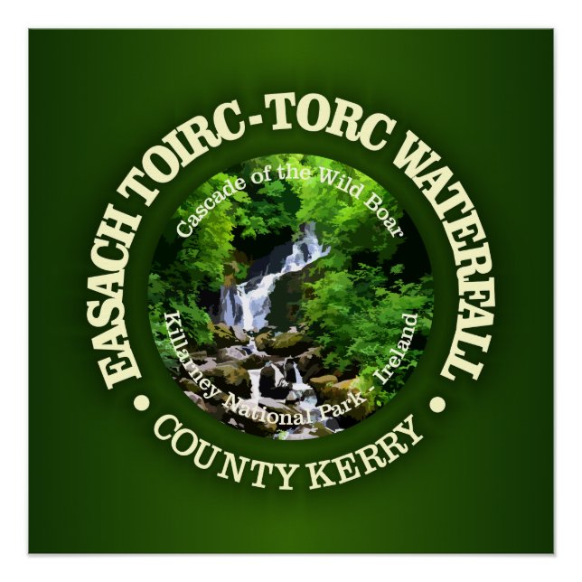 Torc Waterfall (rd) Poster (Front)