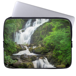 Torc waterfall scenic, Ireland Laptop Sleeve