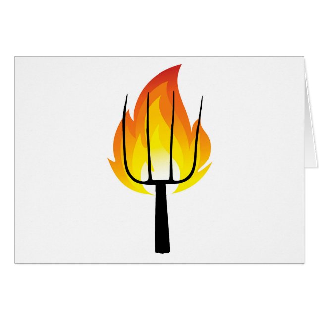 Torch and Pitchfork (Front Horizontal)