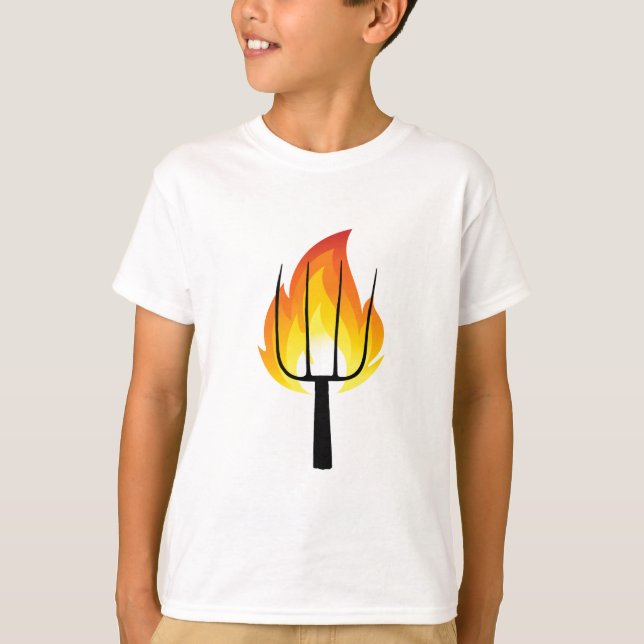 Torch and Pitchfork T-Shirt (Front)