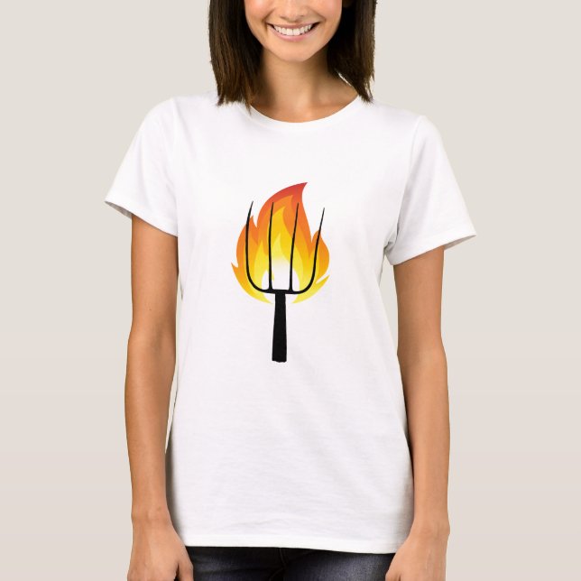 Torch and Pitchfork T-Shirt (Front)