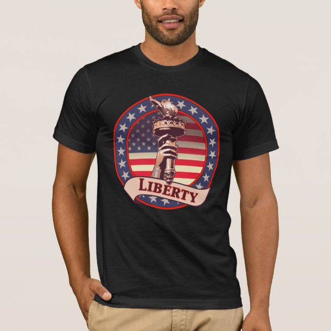 Torch of Liberty T-Shirt (Front)