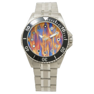 Torched (Binary Face) by Kenneth Yoncich Watch