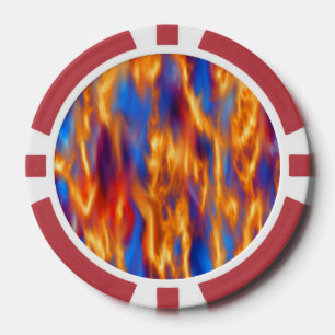 Torched by Kenneth Yoncich Poker Chips
