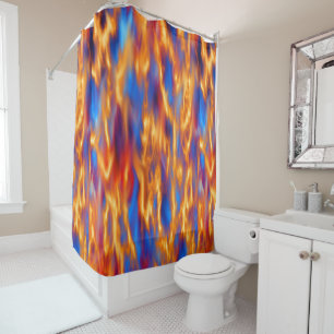 Torched by Kenneth Yoncich Shower Curtain