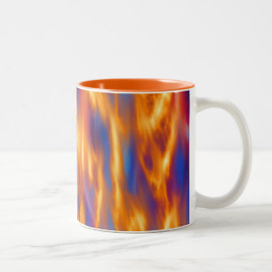 Torched by Kenneth Yoncich Two-Tone Coffee Mug