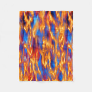Torched Fleece Blanket