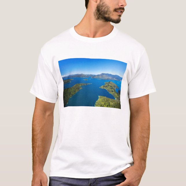 Torea Bay, Queen Charlotte Sound, Marlborough T-Shirt (Front)