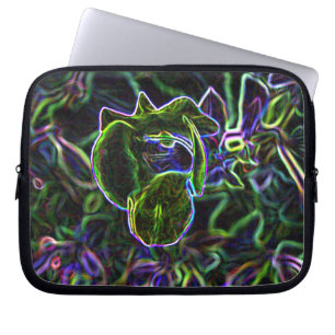 Torenia Edited Laptop Sleeve