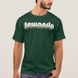 ToRetro Rainbow Typography Faded Style T-Shirt