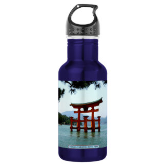Torii gate, Itsukushima Shrine, Japan 532 Ml Water Bottle