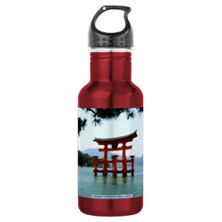 Torii gate, Itsukushima Shrine, Japan 532 Ml Water Bottle