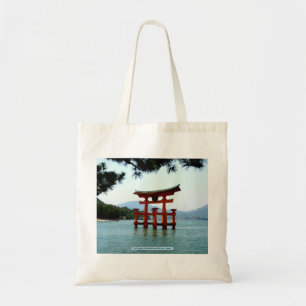 Torii gate, Itsukushima Shrine, Japan Tote Bag