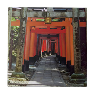 Torii gates - Kyoto, Japan, Asia Ceramic Tile