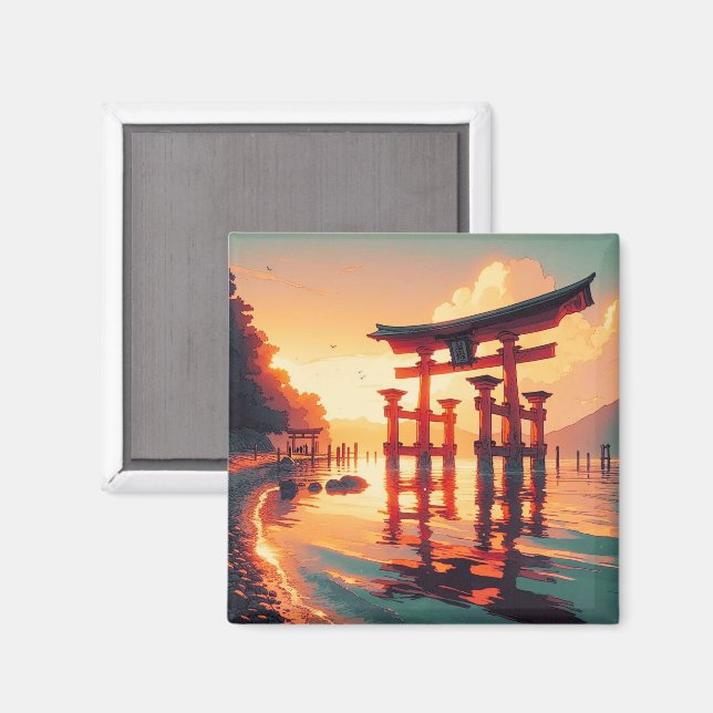 Torii of the Rising Light Magnet (Front/Back)
