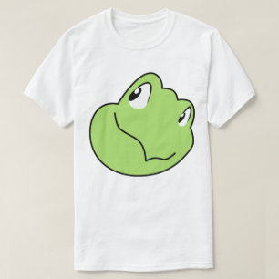 Torin the Turtle Cartoon Smiling Face 2 T-Shirt